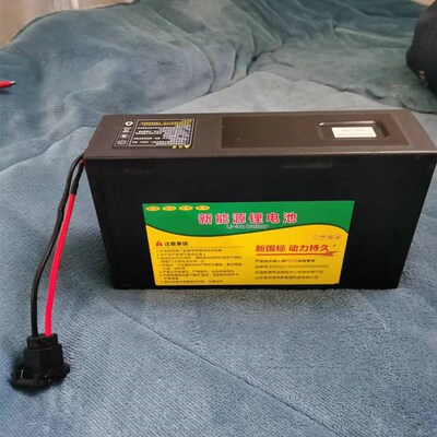 电动车锂电池48v12ah大容量电池电动老虎车专用国标两轮车通用