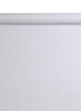 加厚贴纸纯e白墙纸纯色自粘磨砂白色即时贴哑光波音软片不干胶防