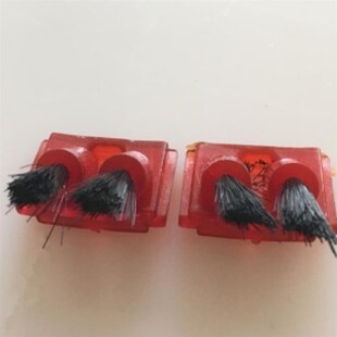 玉米排种器毛刷播种机刷子田将军排种器双头毛刷老钱18勺毛刷5个