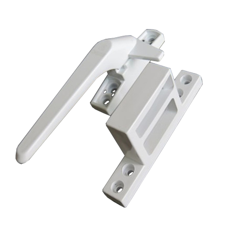 塑钢窗户把手 内开门窗执手锁带扣 7字单点别卡锁 窗户锁