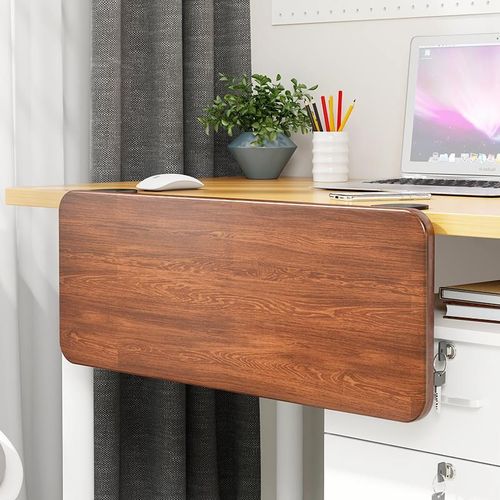 桌面延长板加宽折叠板免打孔扩展电脑桌子延伸加长板托架键盘手托