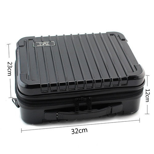 发型师多功能美发工具包 剪刀电推剪吹风收纳箱手提斜背包工具箱