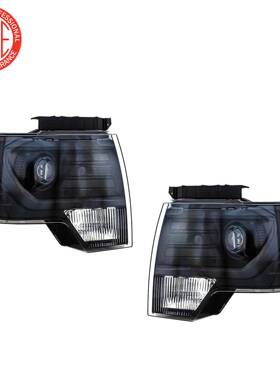 适用2013-2014猛禽F150前大灯黑色DL3Z13008FB DL3Z13008DB