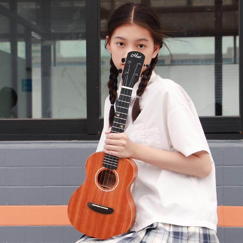 21寸单板尤克里里23寸初学者夏威夷4弦琴26寸乌克丽丽ukulele套装