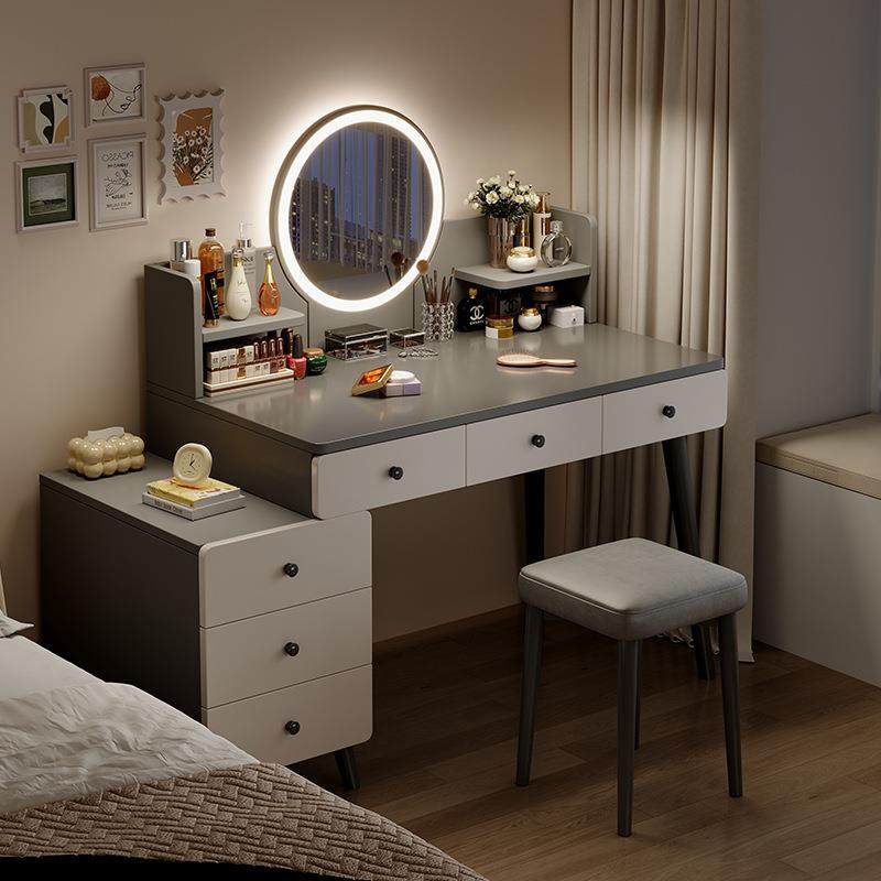 梳妆台卧室现代简约轻奢收纳斗柜一体式桌子主卧床边柜一体化妆桌,鲜花速递/花卉仿真/绿植园艺,割草机/草坪机,淘宝优惠券,粉丝福利购,淘宝优惠卷