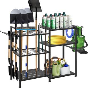 新鸿宇花园工具收纳架庭院重型储物架园林架车库工具架农具收纳架