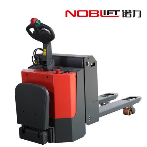 诺力NOBLELIFT全电动搬运车站架式托盘地牛叉车PTE20