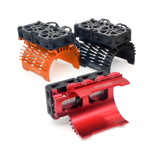 RC车模 4274 4276 马达扇热器 高速双风扇马达散热器 金属散热器