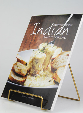 样板房样板间厨房英文菜谱食谱杂志真书食谱架子摆件厨房厨具道具