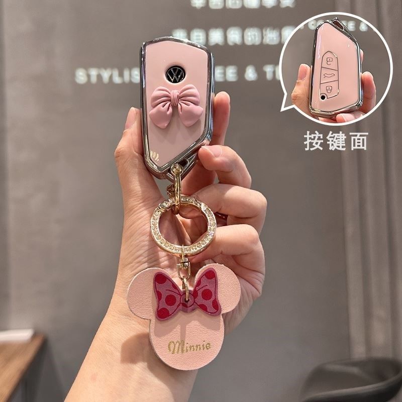 24款大众ID4crozz钥匙套ID4X全包扣车保R护壳一汽上汽男女士
