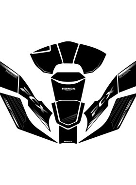 摩小二适用pcx160油箱贴车身保护贴纸防磨油箱贴创意配件改装