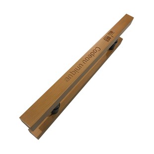 定制玻璃门拉手实木雕刻新中式大门拉手木门把手刻字订做LOGO明装