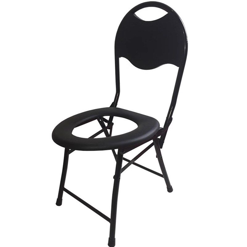 坐便椅老人家用结实便桶孕妇折叠老年蹲便凳子移动马桶农村小户型