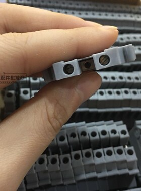 UK2.5B导轨式接线端子排UxK2.5N不滑牙2.5MM平方黄铜通用端子