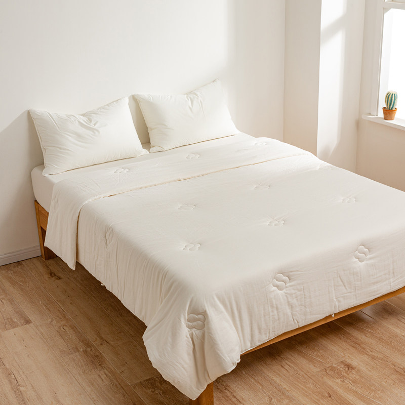 A类母婴级全棉双层纱布棉花被子四季被芯双人冬被春秋被加厚棉被,床上用品,棉花被,淘宝优惠券,粉丝福利购,淘宝优惠卷