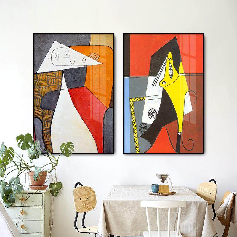 毕加索客厅装饰画抽象人物艺术世界名画三联沙发后面的北欧风挂画,清洗/食品/商业设备,风口/风叶/风机配件,淘宝优惠券,粉丝福利购,淘宝优惠卷