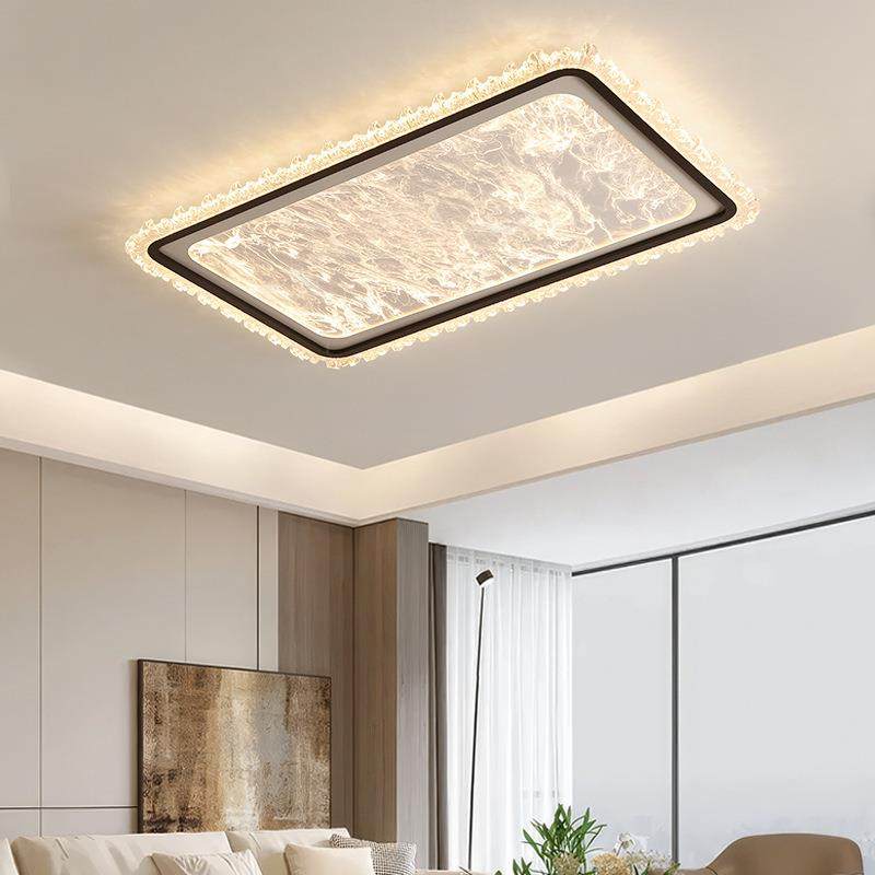 意式客厅灯现代简约吸顶灯超薄云雾亚克力长方形超亮轻奢卧室灯,金属材料及制品,金属加工件/五金加工件,淘宝优惠券,粉丝福利购,淘宝优惠卷