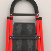 梯子家用折叠梯室内人字工程梯便携多功能小楼梯叉伸缩加厚扶梯月