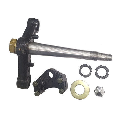 电动三轮车方向柱异形37管高26开叉26锥形768906轴承32908方向轴