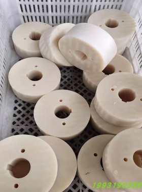 不同颜色增强耐磨 MC901蓝色机械用塑料滚轮  PAT66大硬度尼龙轮