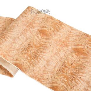 厂家60宽天然山香果树瘤木皮实木高端家具板手工贴皮酒店翻新贴面