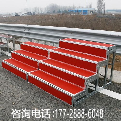 可移动折叠阶梯合唱台台阶三层舞台踏步合影站架学生拍照大合唱凳