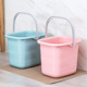 塑料加厚长方形手提储水桶大号家用拖把泡脚桶塑料桶小方桶洗衣桶