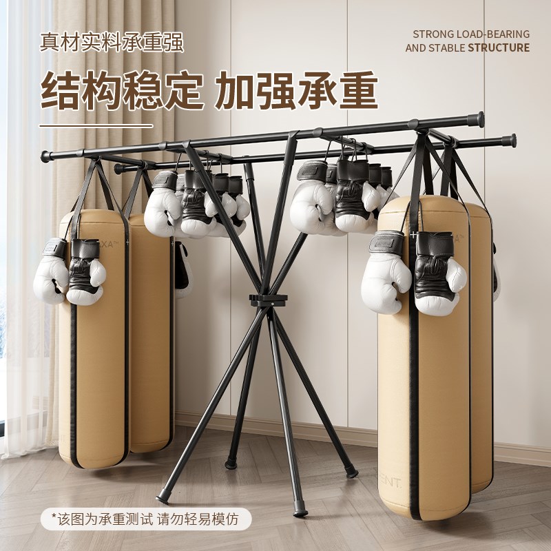 折叠晾衣架e落地式挂衣杆家用卧室阳台简易被子晾晒架室内隐藏收