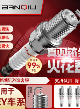 BANQIU半球双铱金火花塞适用WEYVV5 VV6 VV7 P8 拿铁 摩卡 玛奇朵