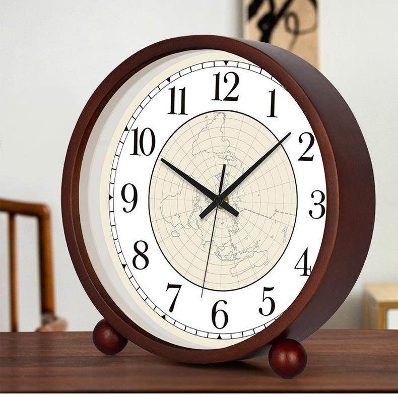实木台钟创意摆台式书房座钟简约台钟客厅家用摆放式桌面摆件坐钟,自行车/骑行装备/零配件,更多零件/配件,淘宝优惠券,粉丝福利购,淘宝优惠卷