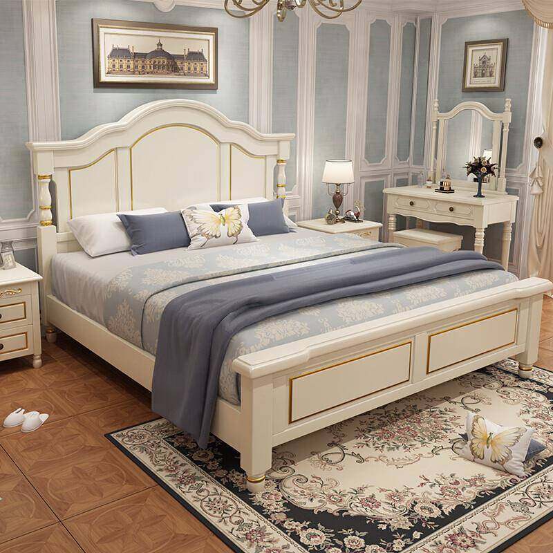 美式床实木床现代简约婚床主卧2米大床高箱储物床1.8米白色实木床,自行车/骑行装备/零配件,更多零件/配件,淘宝优惠券,粉丝福利购,淘宝优惠卷