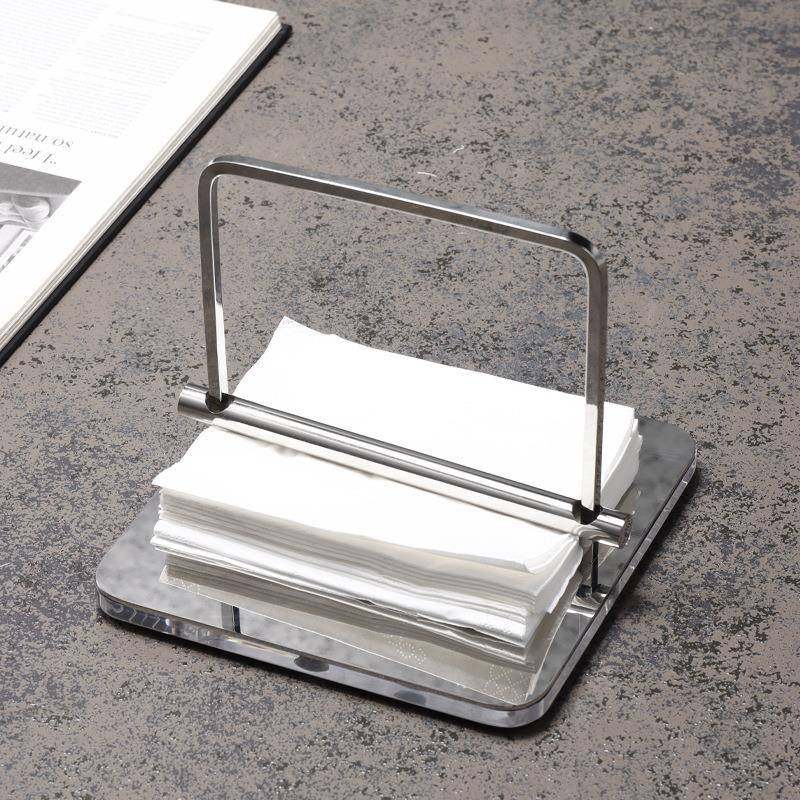 梵茜现代轻奢西餐厅清吧餐巾纸巾夹高档镜面不锈钢纸巾收纳摆件,清洗/食品/商业设备,风口/风叶/风机配件,淘宝优惠券,粉丝福利购,淘宝优惠卷