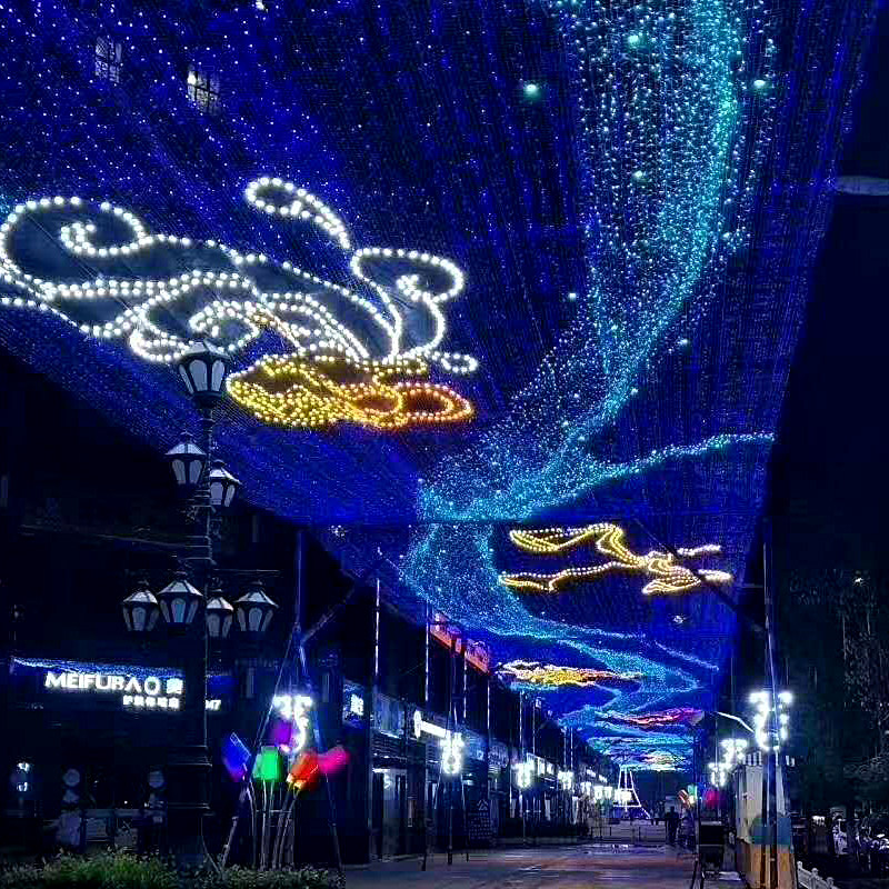 灯光节造型定制春节户外霓虹灯光秀网红天幕灯饰画户外街道亮化,节庆用品/礼品,装饰灯,淘宝优惠券,粉丝福利购,淘宝优惠卷