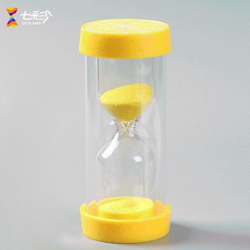 儿童沙漏计时器防摔10/30/6A0分钟半一小时创意漏沙流沙瓶礼物摆