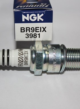 NGK铱金火花塞BR9EIX/NSR2s50/125/150/TZR250/RGV250/动力伞P3/P