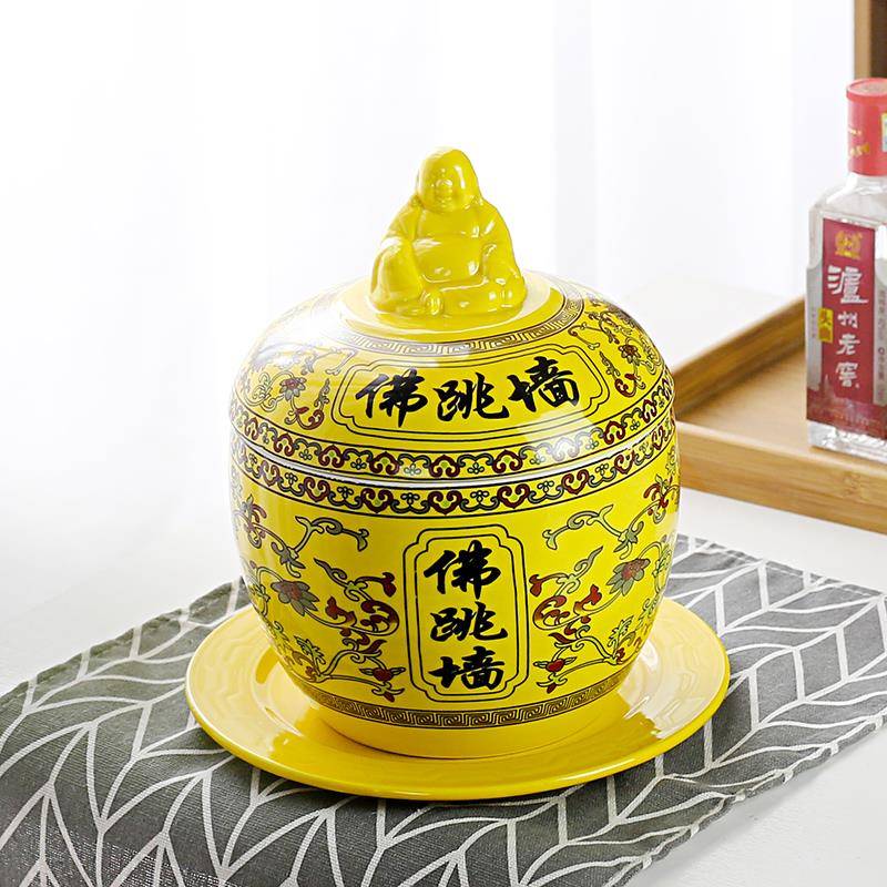 陶瓷隔水炖盅带盖家用汤煲器皿罐子大号酒店餐具饭店商用带托盘