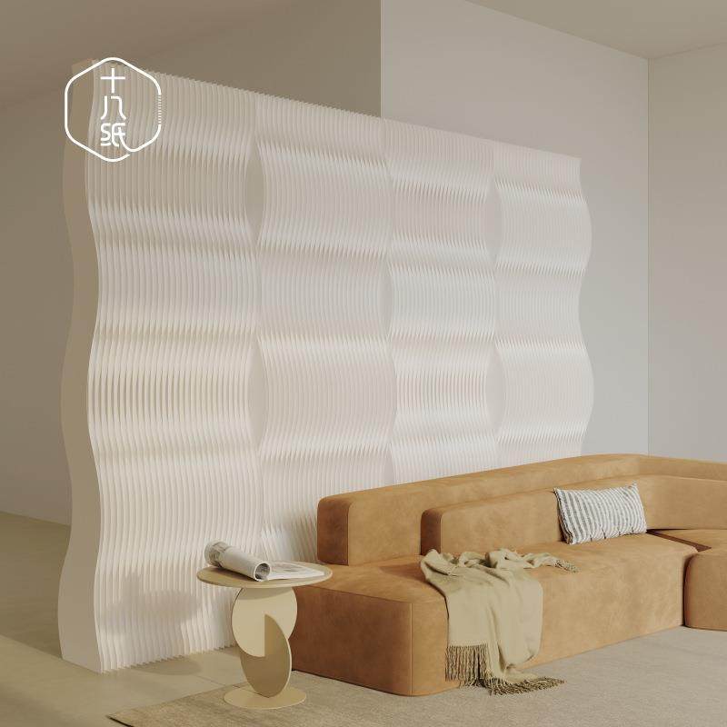 十八纸隔断屏风办公室玄关隔档分隔风琴轻峦纸墙挡板餐厅房间移动,鲜花速递/花卉仿真/绿植园艺,割草机/草坪机,淘宝优惠券,粉丝福利购,淘宝优惠卷