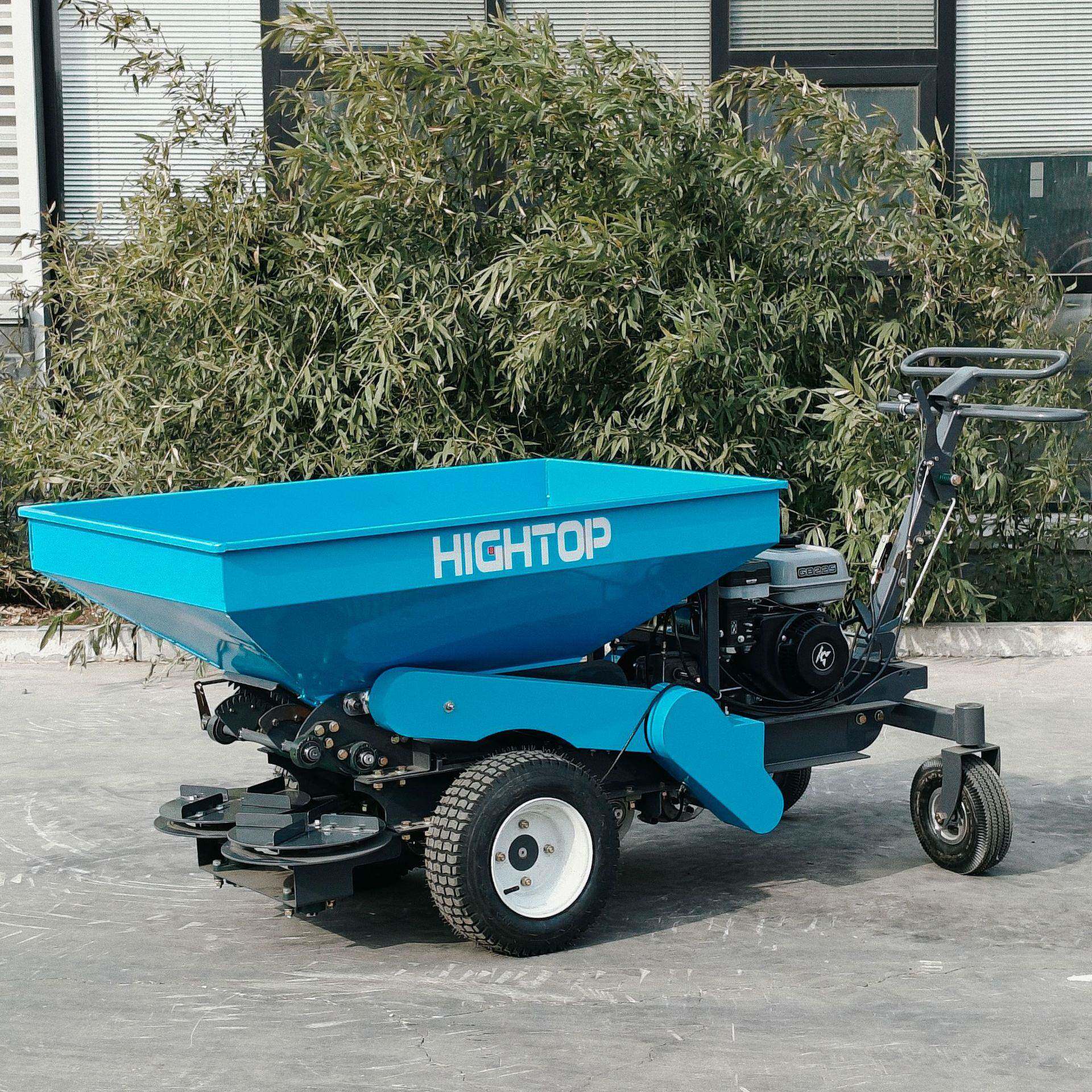 出口货源小型履带式施肥机撒粪车排料可调节大功率施肥车