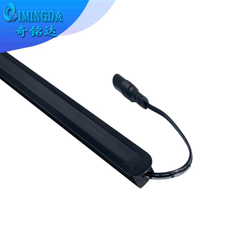 LED嵌入式灯条黑色铝槽黑色罩子5050硬灯条12W橱柜LED硬灯条