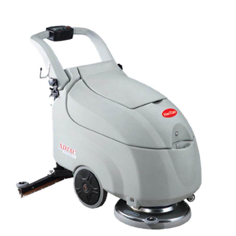 皓天XD3AC电线式洗地吸干机拖地机全自动手推式洗地机
