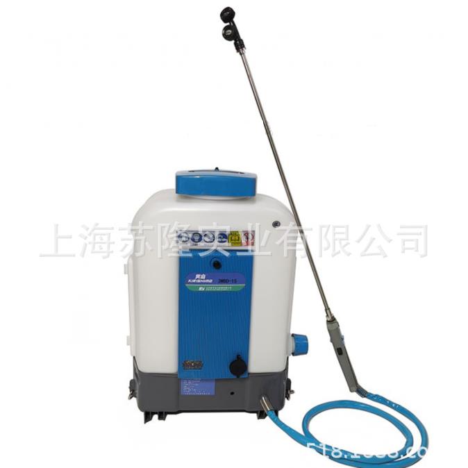 雾岛3WBD-15背负式滞留喷洒喷雾器 常量电动消毒喷雾器