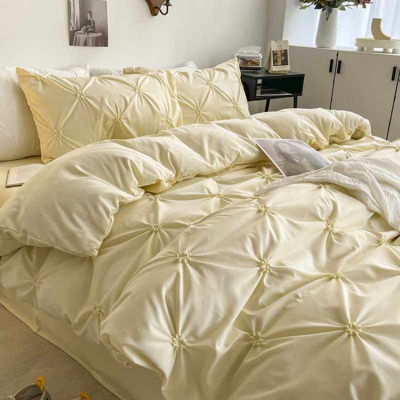 水洗棉四件套夏季床笠款公主风轻奢高级感床单被套床上用品三件套,鲜花速递/花卉仿真/绿植园艺,其它园艺用品,淘宝优惠券,粉丝福利购,淘宝优惠卷