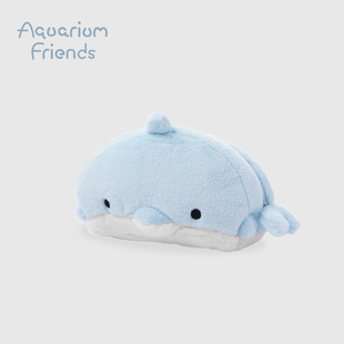 ip联名LIVHEART海豚多功能化妆包毛绒玩具玩偶便携收纳包包礼物