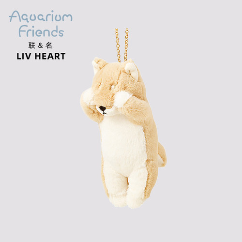 联名LIVHEART日系猫咪毛绒挂件