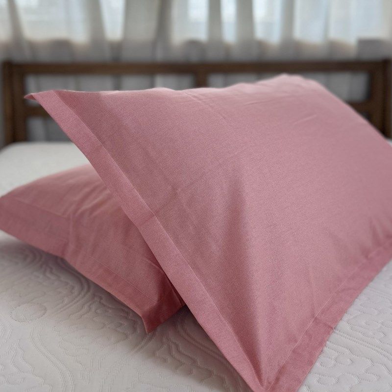 100%枕套一对45X70全棉儿童学生拉链枕头套大号成人单人35X55