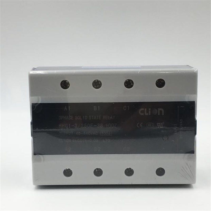 CLION欣大交流三相固态继电器HHG1-3/250F-38 10-120A 可控硅模块