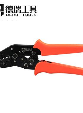 德瑞工具SN-02 OT UT裸端子棘轮压线钳 手动接线压接工具接头