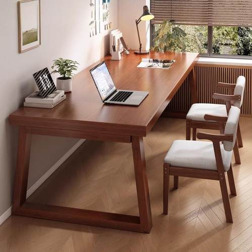 书桌学生家用写字桌现代简约办公桌工作台小户型卧室台式电脑桌子