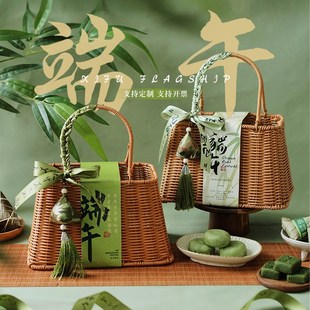 端午节礼盒伴手礼品送员工客户实用定制商务粽子香囊包装盒空盒子