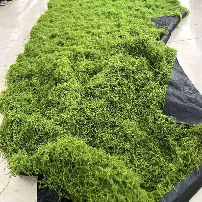 仿真丝状苔藓草坪人造微景观布置造景羊毛藓假青苔仿生青苔草皮
